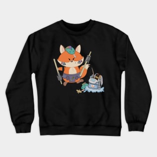 The Sushi Fox Crewneck Sweatshirt